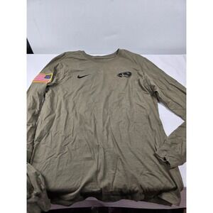 Nike Missouri Tigers Mizzou Camo Long Sleeve T-Shirt Men's‎ M Green New
